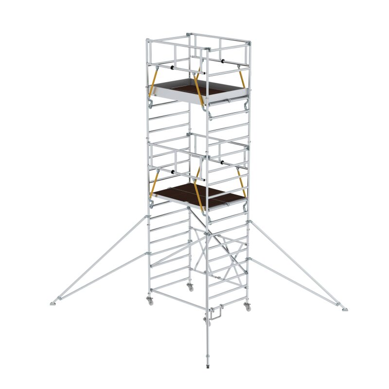 Klappgerüst SG 1,35 x 1,80 m mit Ausleger Plattformhöhe 5,16 m