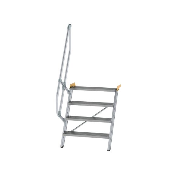 Treppe 60° Stufenbreite 800 mm 4 Stufen Aluminium...