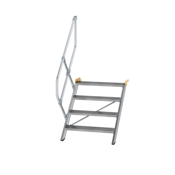 Treppe 45° Stufenbreite 800 mm 4 Stufen Aluminium...