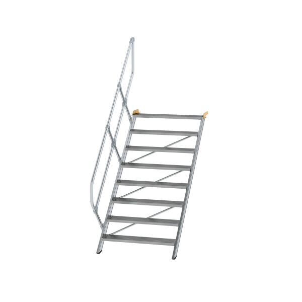 Treppe 45° Stufenbreite 1000 mm 8 Stufen Aluminium...