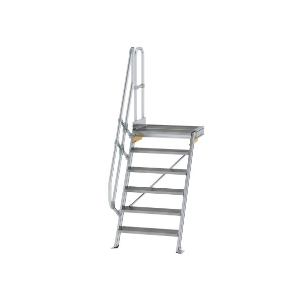 Treppe mit Plattform 60° Stufenbreite 800 mm 6 Stufen...