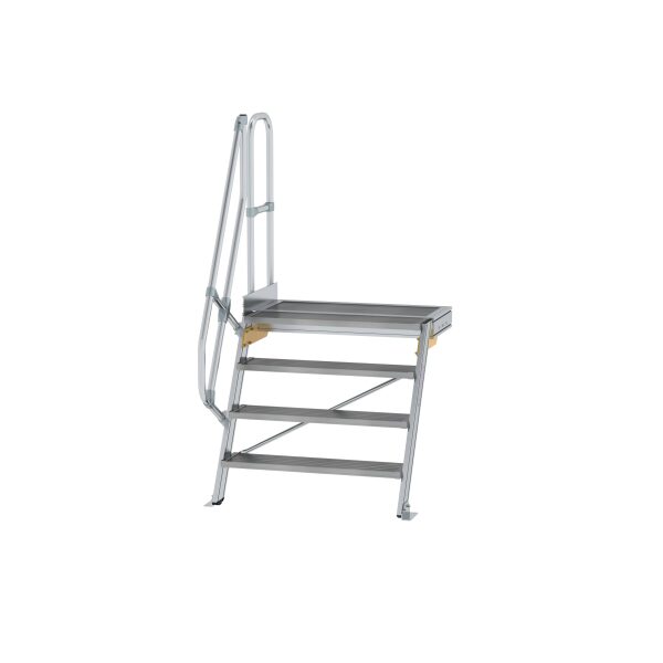 Treppe mit Plattform 60° Stufenbreite 1000 mm 4...