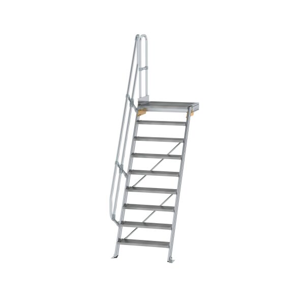 Treppe mit Plattform 60° Stufenbreite 800 mm 9 Stufen...