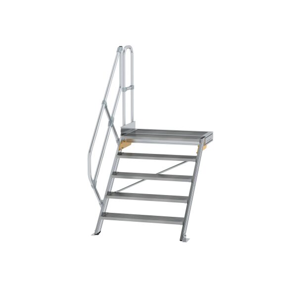 Treppe mit Plattform 45° Stufenbreite 1000 mm 5...