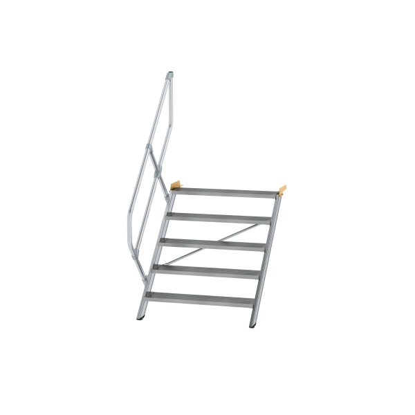 Treppe 45° Stufenbreite 1000 mm 5 Stufen Aluminium...