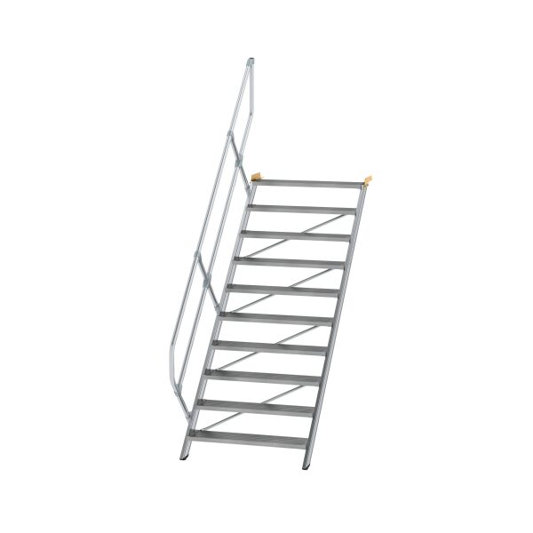 Treppe 45° Stufenbreite 1000 mm 10 Stufen Aluminium...