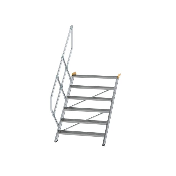 Treppe 45° Stufenbreite 1000 mm 6 Stufen Aluminium...