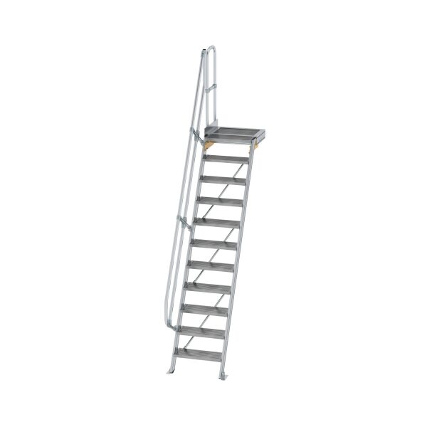 Treppe mit Plattform 60° Stufenbreite 600 mm 11...