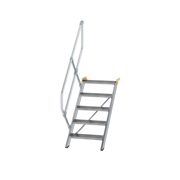 Treppe 45° Stufenbreite 600 mm 5 Stufen Aluminium...