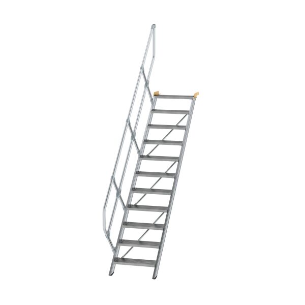 Treppe 45° Stufenbreite 600 mm 11 Stufen Aluminium...