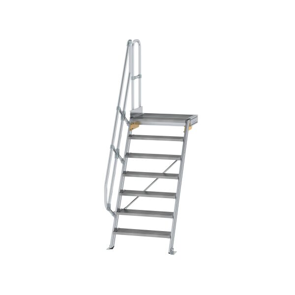 Treppe mit Plattform 60° Stufenbreite 800 mm 7 Stufen...