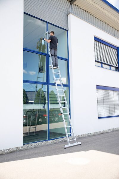 Sprossen-Glasreinigerleiter Unterteil mit...