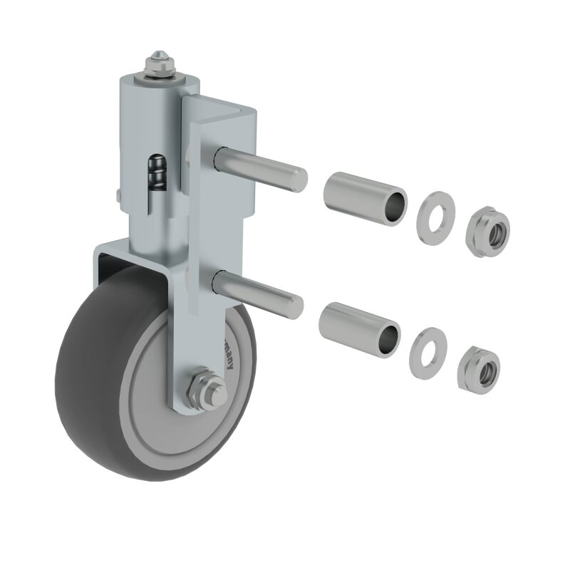 Federrolle für Stufenleiter rechts Ø 80 mm