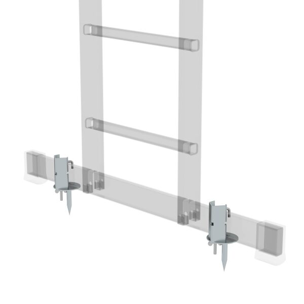 Erdspitzen für Leitern bis Baujahr 2004 bzw. Leitern ohne nivello-Leiterschuh
