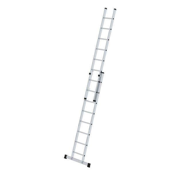 Sprossen-Schiebeleiter 2-teilig mit Standard-Traverse 2x8...