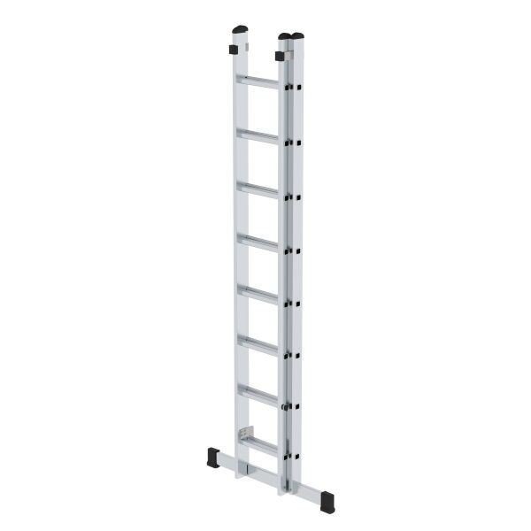 Sprossen-Schiebeleiter 2-teilig mit Standard-Traverse 2x8...