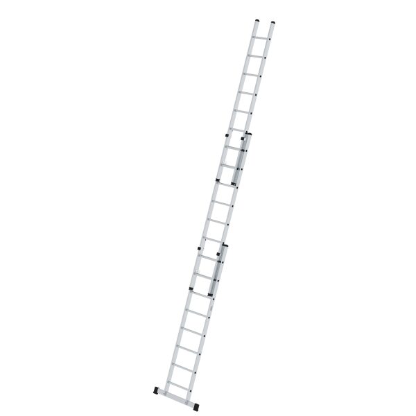 Sprossen-Schiebeleiter 3-teilig mit Standard-Traverse 3x8...