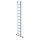 Sprossen-Schiebeleiter mit Standard-Traverse 2x11 Sprossen