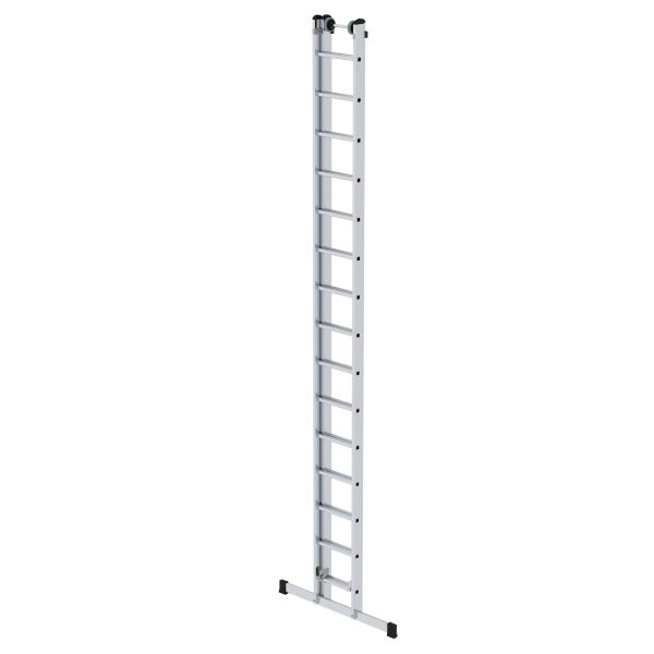 Sprossen-Schiebeleiter mit Standard-Traverse 2x15 Sprossen