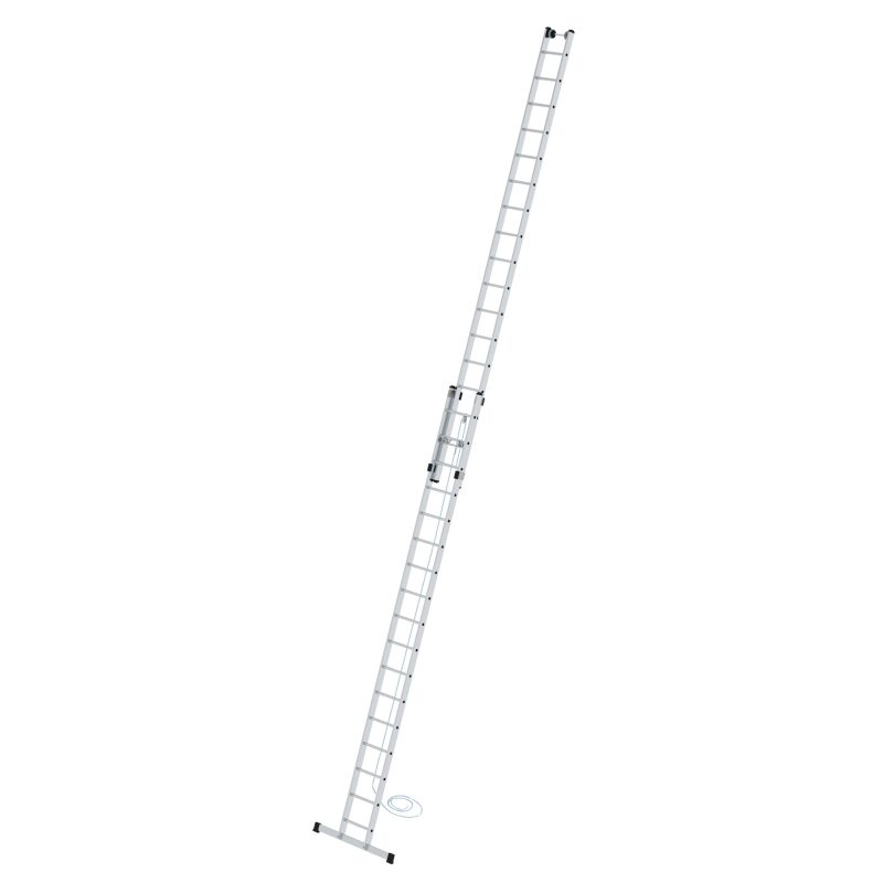 Sprossen-Seilzugleiter mit Standard-Traverse 2x17 Sprossen