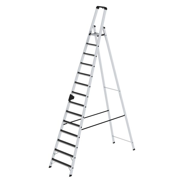 Stufen-Stehleiter einseitig begehbar mit clip-step R13 14...