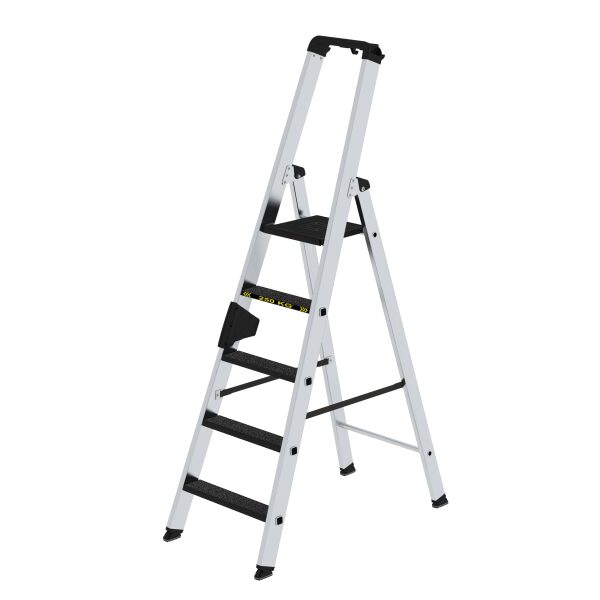 Stufen-Stehleiter 250 kg einseitig begehbar mit clip-step...