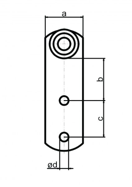 Transporthänger Typ 10, einpaarig; Stahl