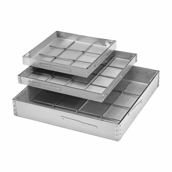 Schachtabdeckung Edelstahl V2A | Schachtdeckel auspflasterbar zum ausheben | A15