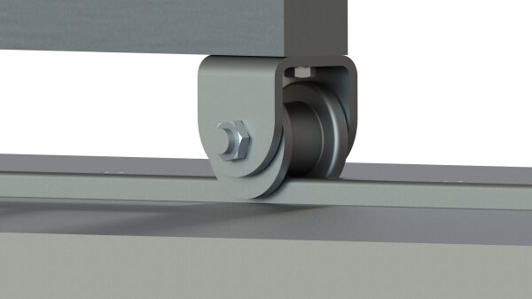 Bockrolle Ø55 x Ø35 x 40 mm