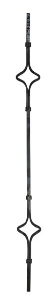 Zierstab 12x12 glatt, H: 900mm