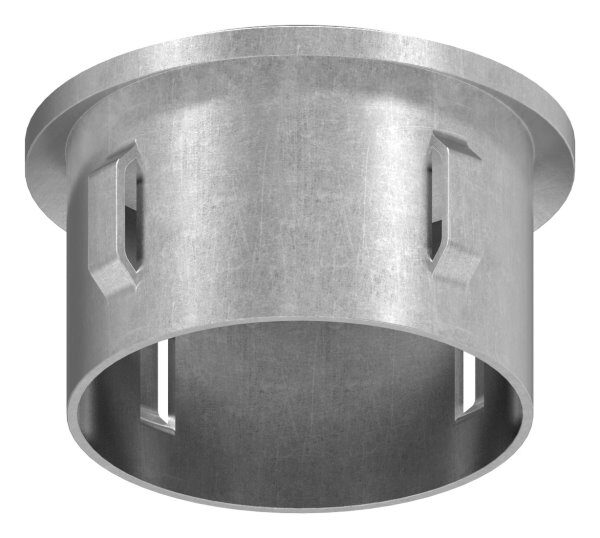 Stahleinschlagkappe, leicht gewölbt, für Rohr 48,3mm, Wandstärke: 1,8 - 2,2mm