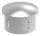 Stahleinschlagkappe, leicht gewölbt, für Rohr 48,3mm, Wandstärke: 1,8 - 2,2mm