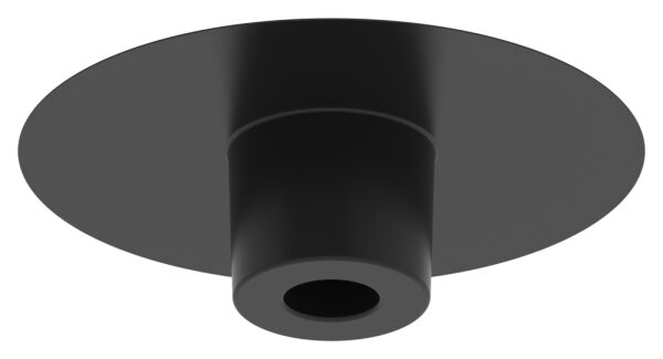 Plastikkappe, Farbe schwarz, für Innensechskantschraube M6 DIN 912 SW5 für Glasklemmen Modell 11 / 12 / 14 / 20 / 21 sowie 30 / 31 / 32 / 33 / 34 / 35 / 38 / 39, Preis pro Stück