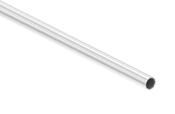 Edelstahlrohr, 21,3x2,0mm, V2A, Korn 240 geschliffen, L:...