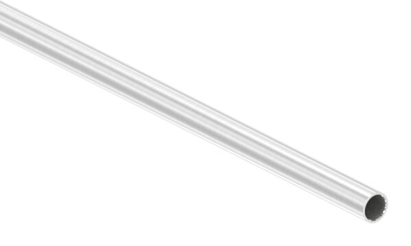 Edelstahlrohr, 20,0x2,0mm, V2A, Korn 240 geschliffen, L:...