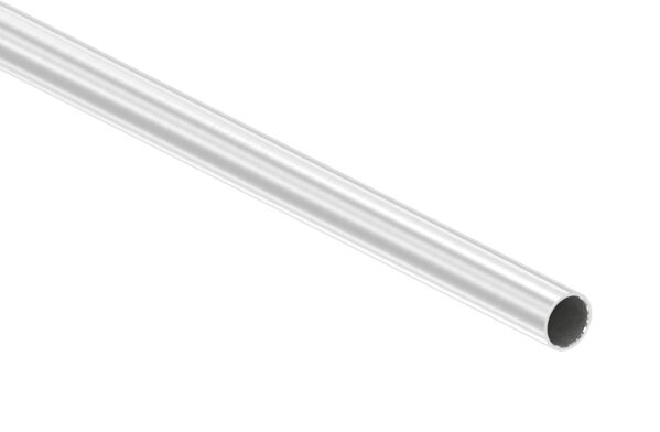 Edelstahlrohr, 25x2,0mm, V2A, Korn 240 geschliffen, L: 3000mm