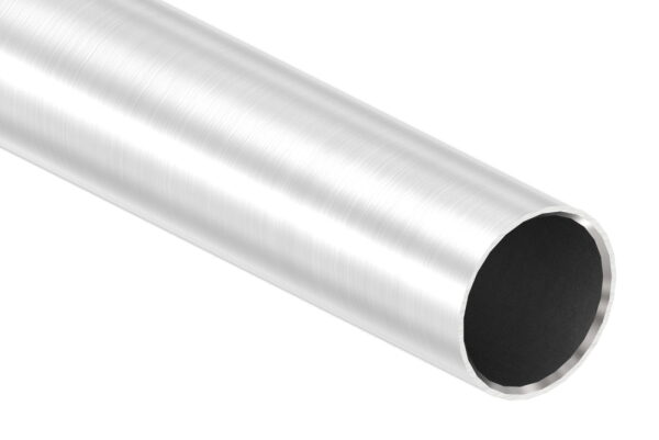 Edelstahlrohr, 33,7 x 2,0mm, L=6m, Korn 240 geschliffen,...