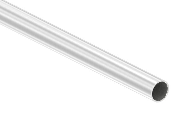 Edelstahlrohr, 33,7x2,5mm, V4A, Korn 240 geschliffen, L:...