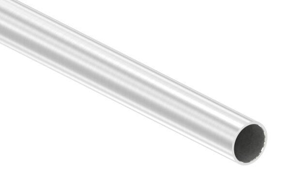 Edelstahlrohr, 42,4x3,0mm, V2A, Korn 240 geschliffen, L:...