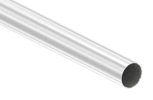 Edelstahlrohr, 48,3x2,0mm, V2A, Korn 240 geschliffen, L:...