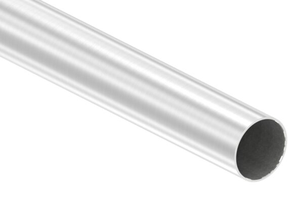 Edelstahlrohr, 60,3x2,5mm, V2A, Korn 240 geschliffen, L:...