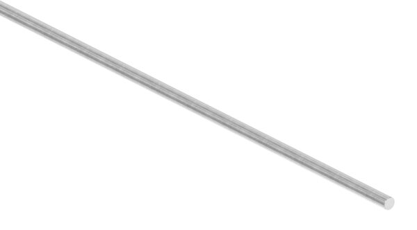 Rundmaterial, 8mm, V2A, ungeschliffen, L: 3000mm