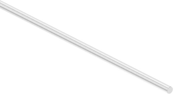 Rundmaterial, 10mm, V2A, Korn 240, L: 3000mm