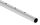 Edelstahlrohr, gerade gelocht, 42,4x2,0mm, Korn 240 geschliffen, V2A, L: 3000mm