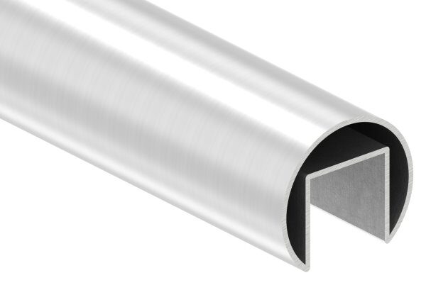Nutrohr 42,4x1,5 mm, V2A, Korn 240 geschliffen, Nut:...
