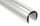 Nutrohr 48,3x1,5 mm, V2A, Korn 240 geschliffen, Nut: 27x30mm (BxH), L: 3000mm