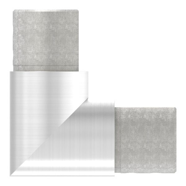 Eckbogen, vertikal, für Anschluss 42,4mm, V2A,...