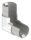 Eckbogen, vertikal, für Anschluss 42,4mm, V2A, Rahmenecke