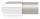 Eckbogen, horizontal, für Anschluss 42,4mm, V4A, Verlaufsecke