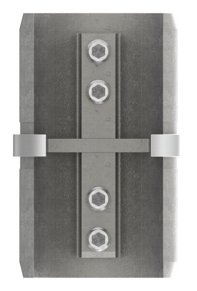 Rohrverbinder für Nutrohr 42,4mm, V2A